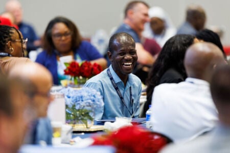 Weeklong event opens door for online doctoral students to explore campus, receive in-person instruction