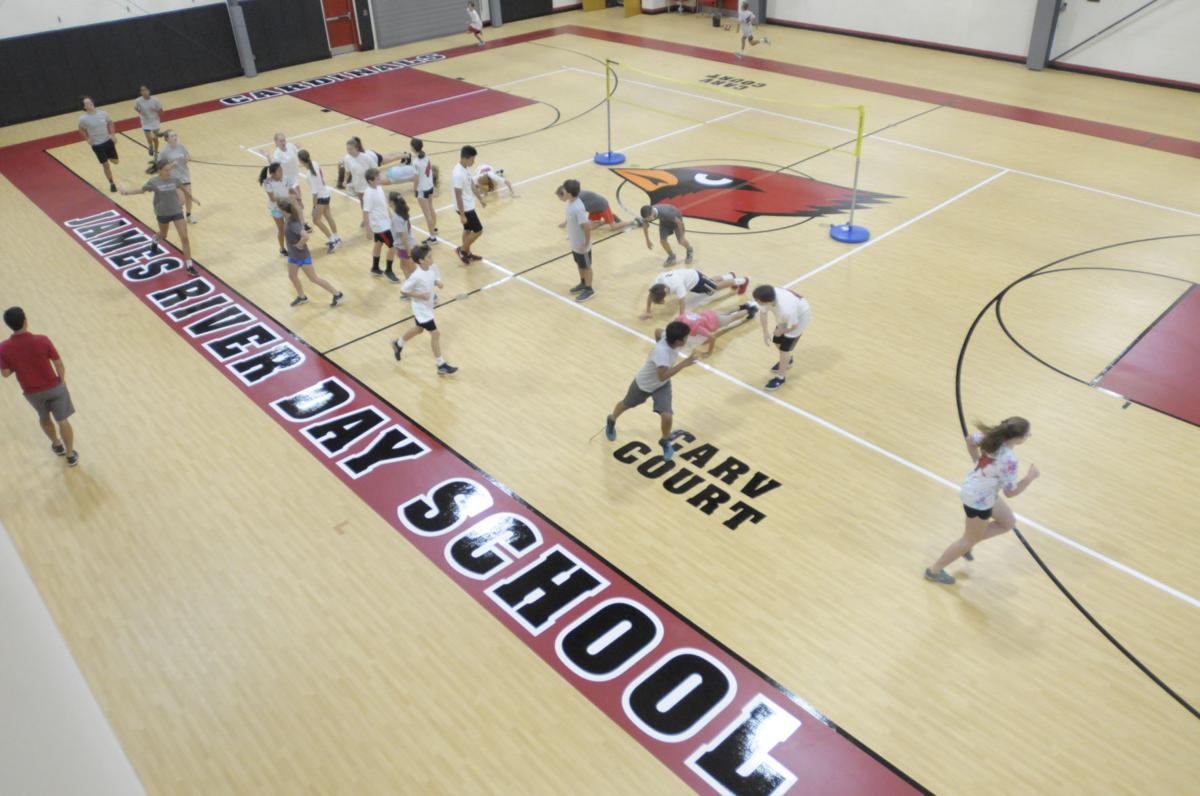 James River Day School enjoys refurbished gym, looks forward to new