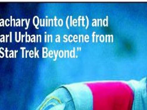 A Touch Of Humor Loads Of Action Invade Star Trek Beyond From The Archives Newsadvance Com