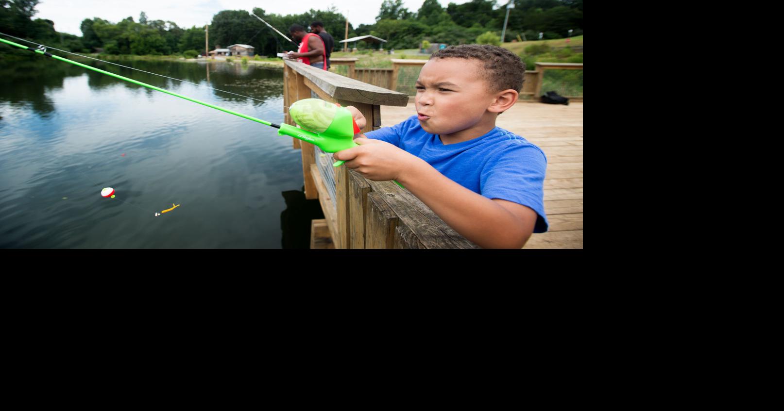 Urban fishing program comes to Clemmons Lake at Lynchburg’s Ivy Creek Park