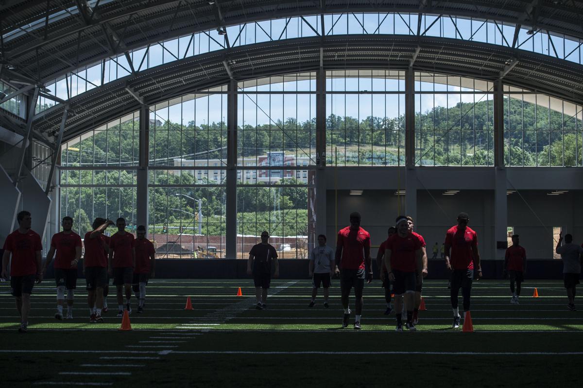 Photos Liberty indoor football practice facility LU Sports