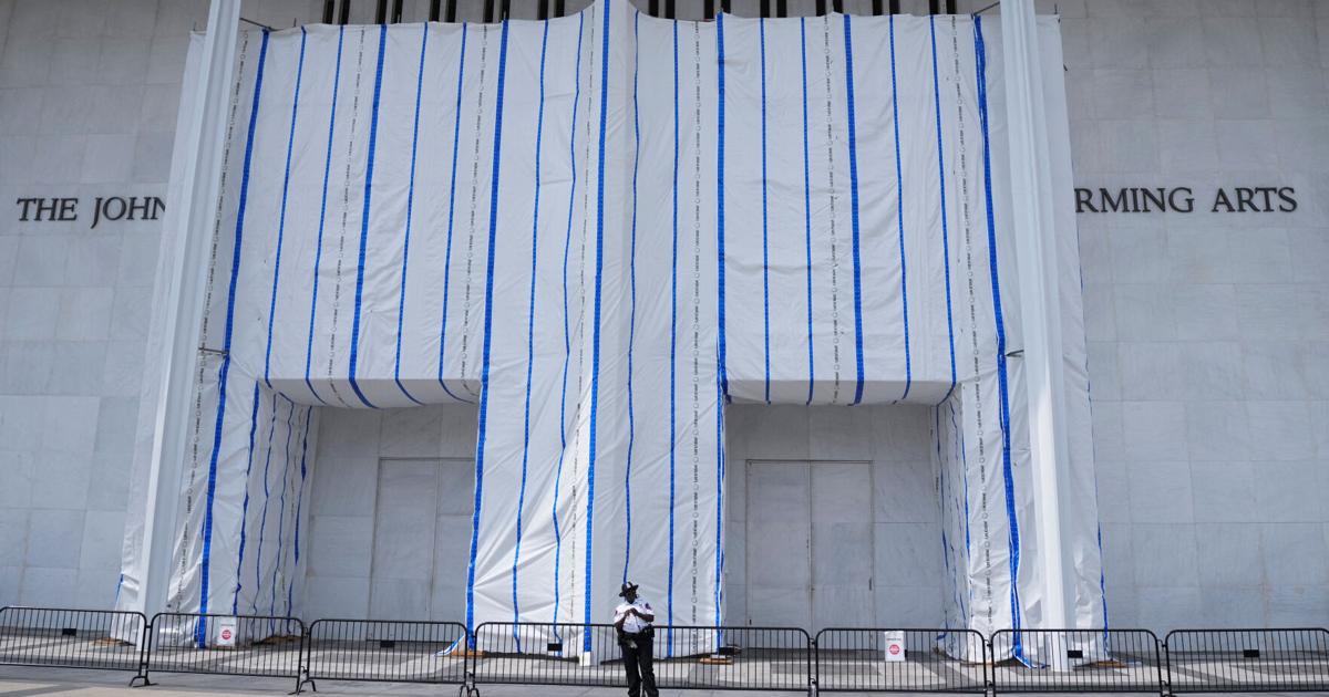 Collapsed Network Cartoon Kennedy Center ceiling collapse adds to debate
