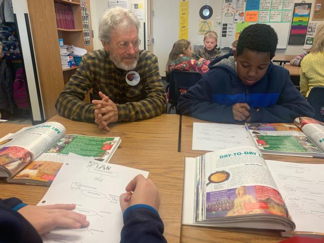 State and local representatives visit Rockfish River Elementary School