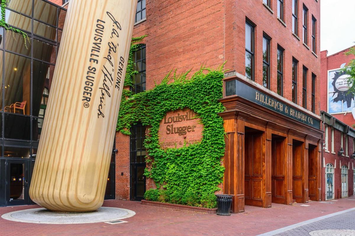 The Hillerich& Bradsby Company Louisville Slugger Museum& Factory in downtown Louisville, Kentucky, on June 5, 2016.