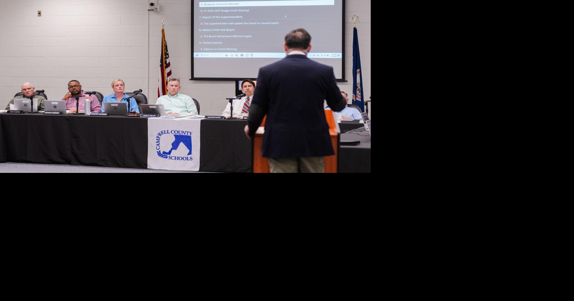 CCPS discusses metal detectors for secondary schools