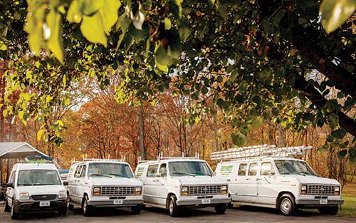 Wainwright Painting Services | Our Trucks