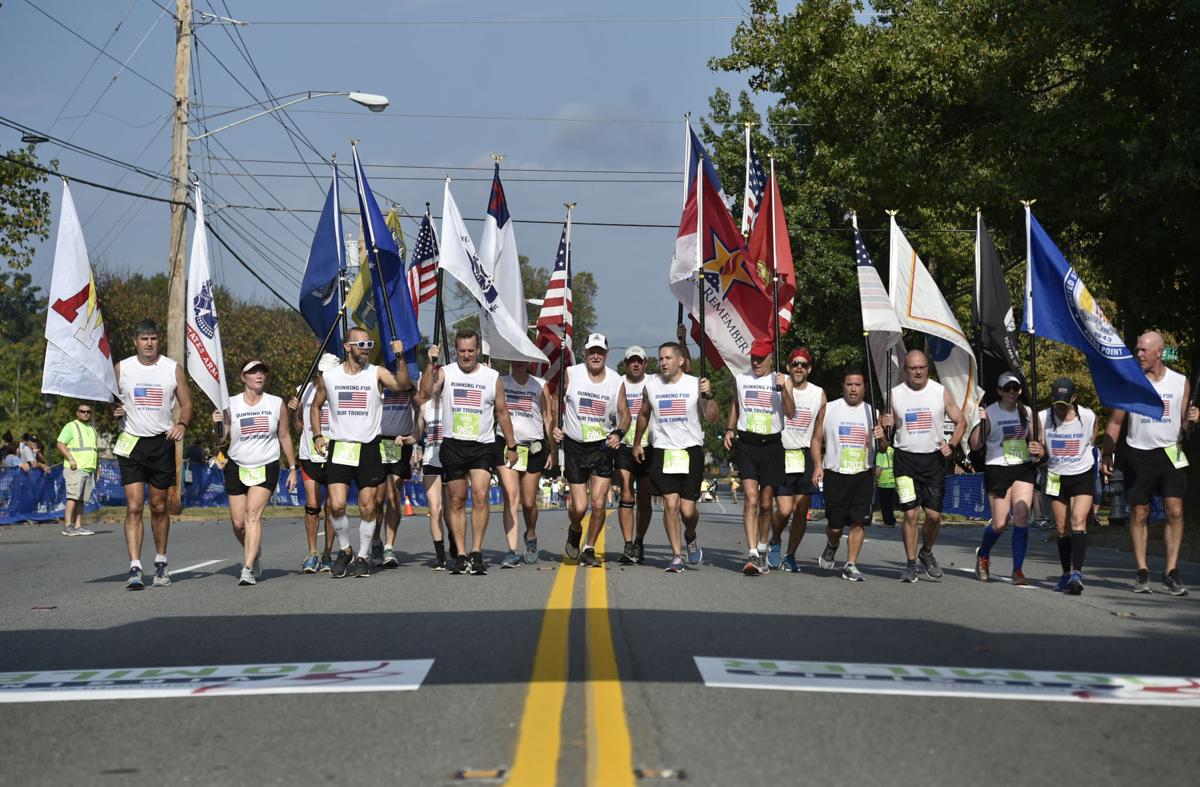 With Virginia 10 Miler canceled, local Color Guard carries on tradition