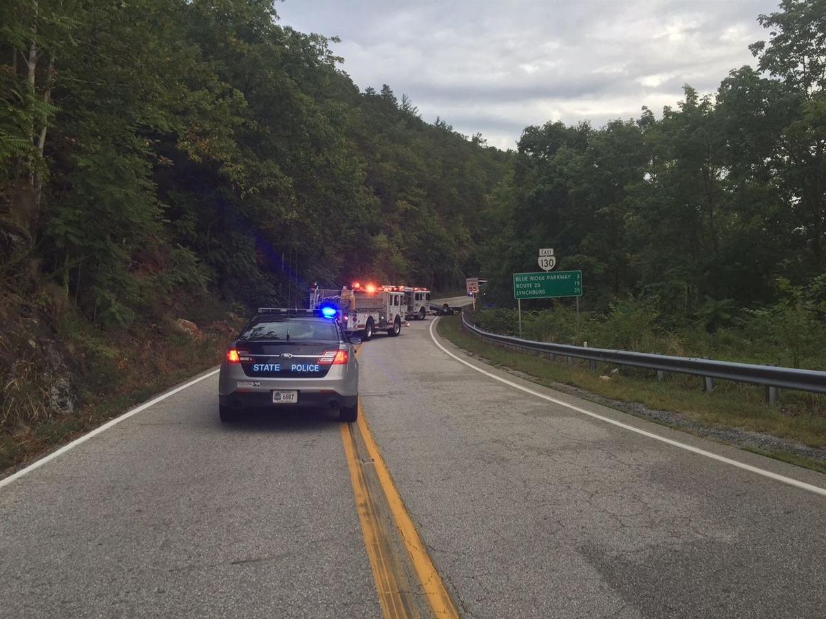 Singlevehicle crash in Amherst County leaves Glasgow man dead