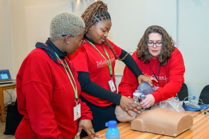 Nursing professor teaches lifesaving practices to healthcare workers in Eswatini