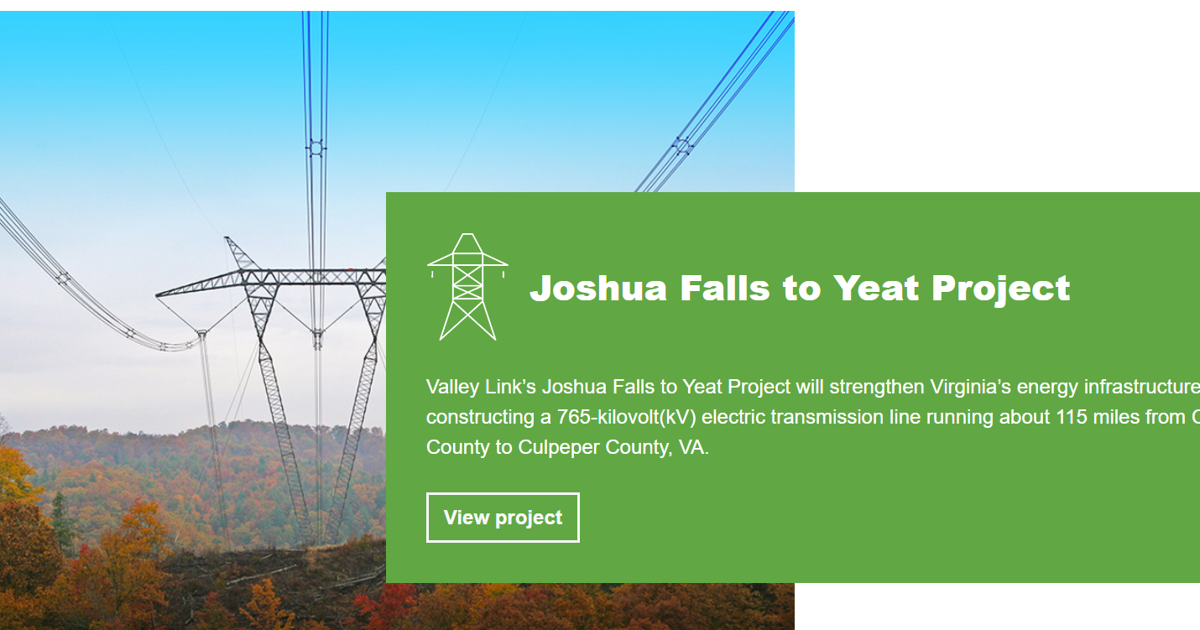 Low turnout at proposed Joshua Falls-to-Yeat power line update in Spotsylvania