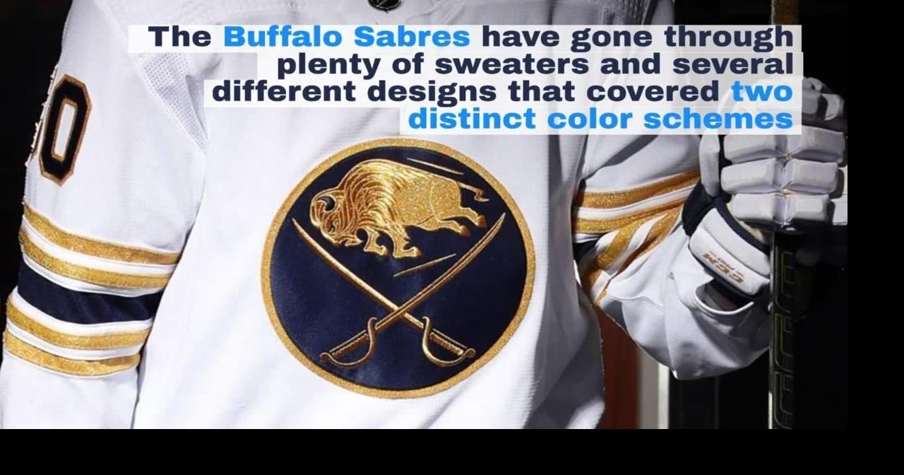 Buffalo Sabres Custom Away White Jersey