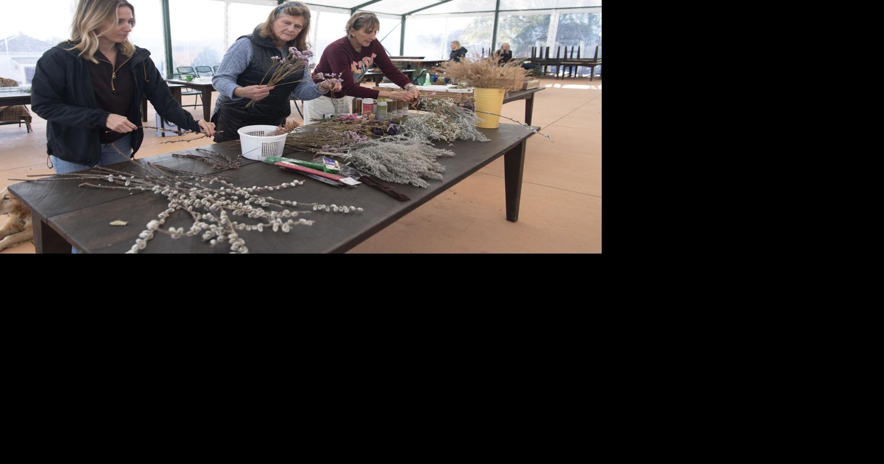 ’Tis the season for wreath making