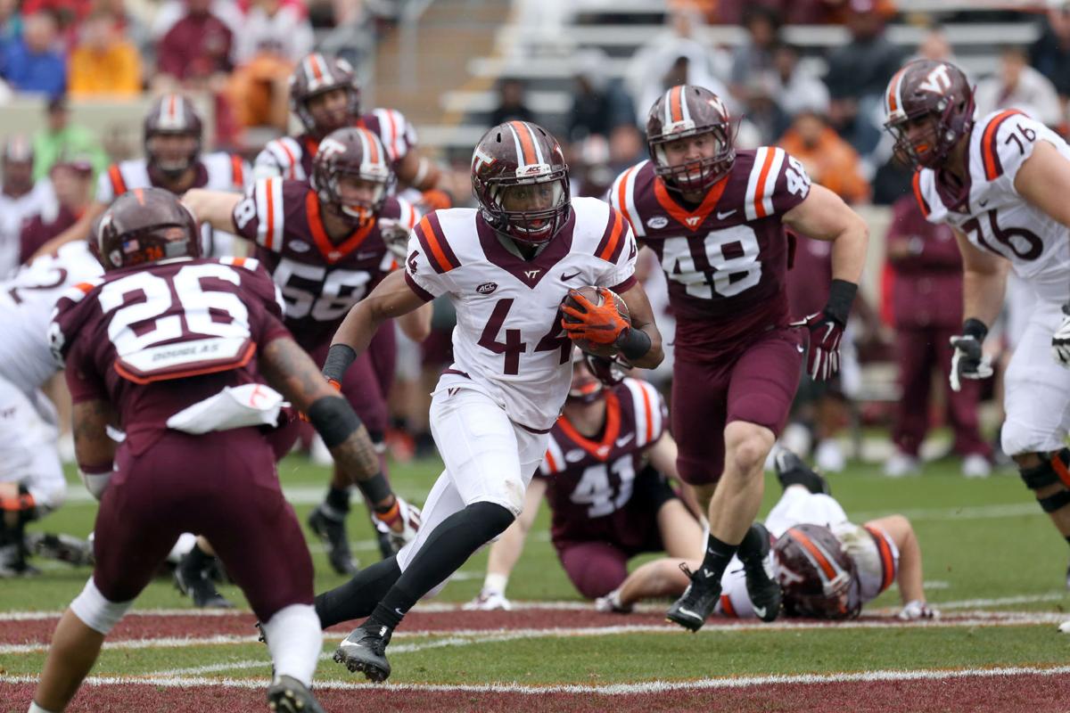 Scenes from the 2017 Virginia Tech spring football game Hokies