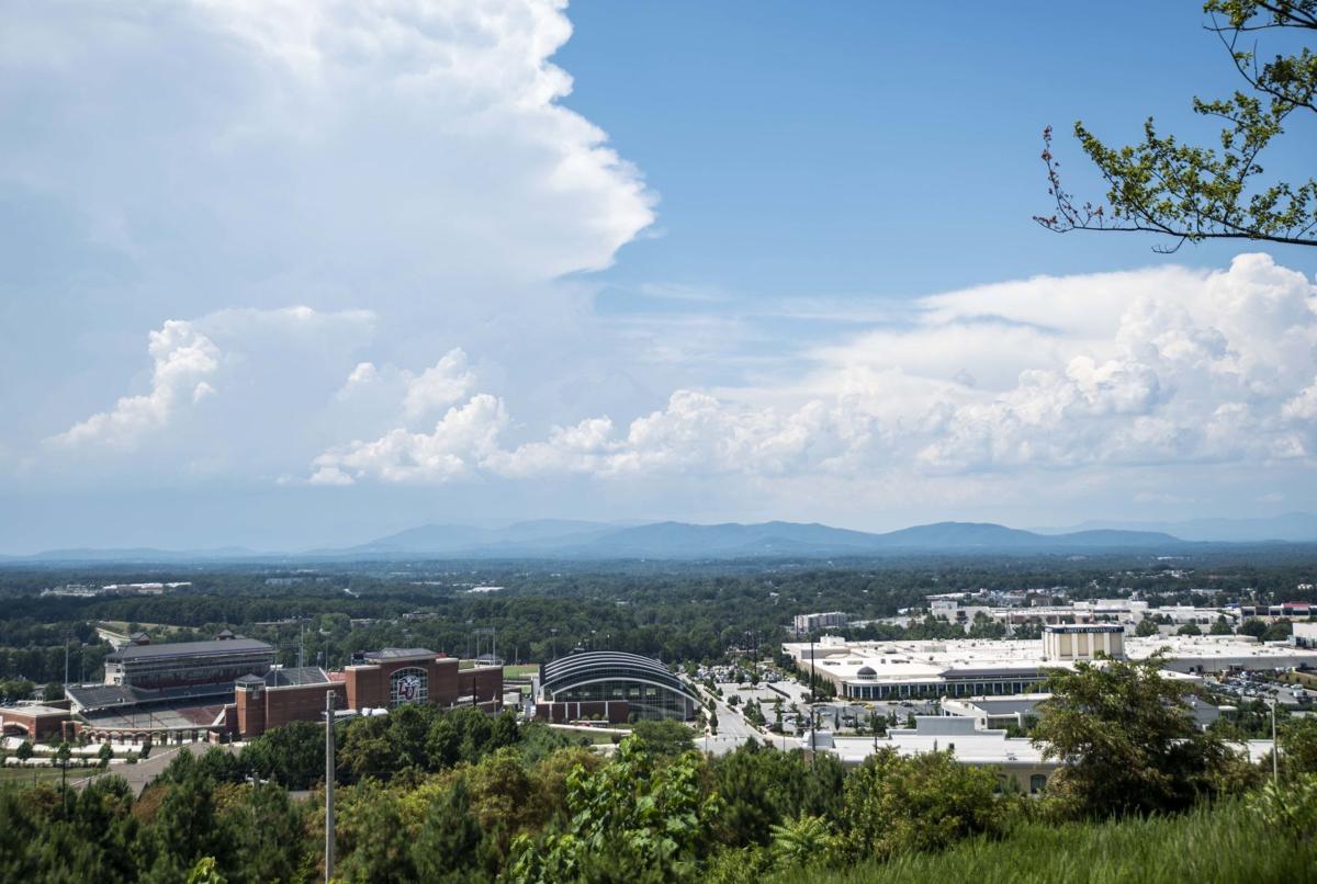 Liberty University from above