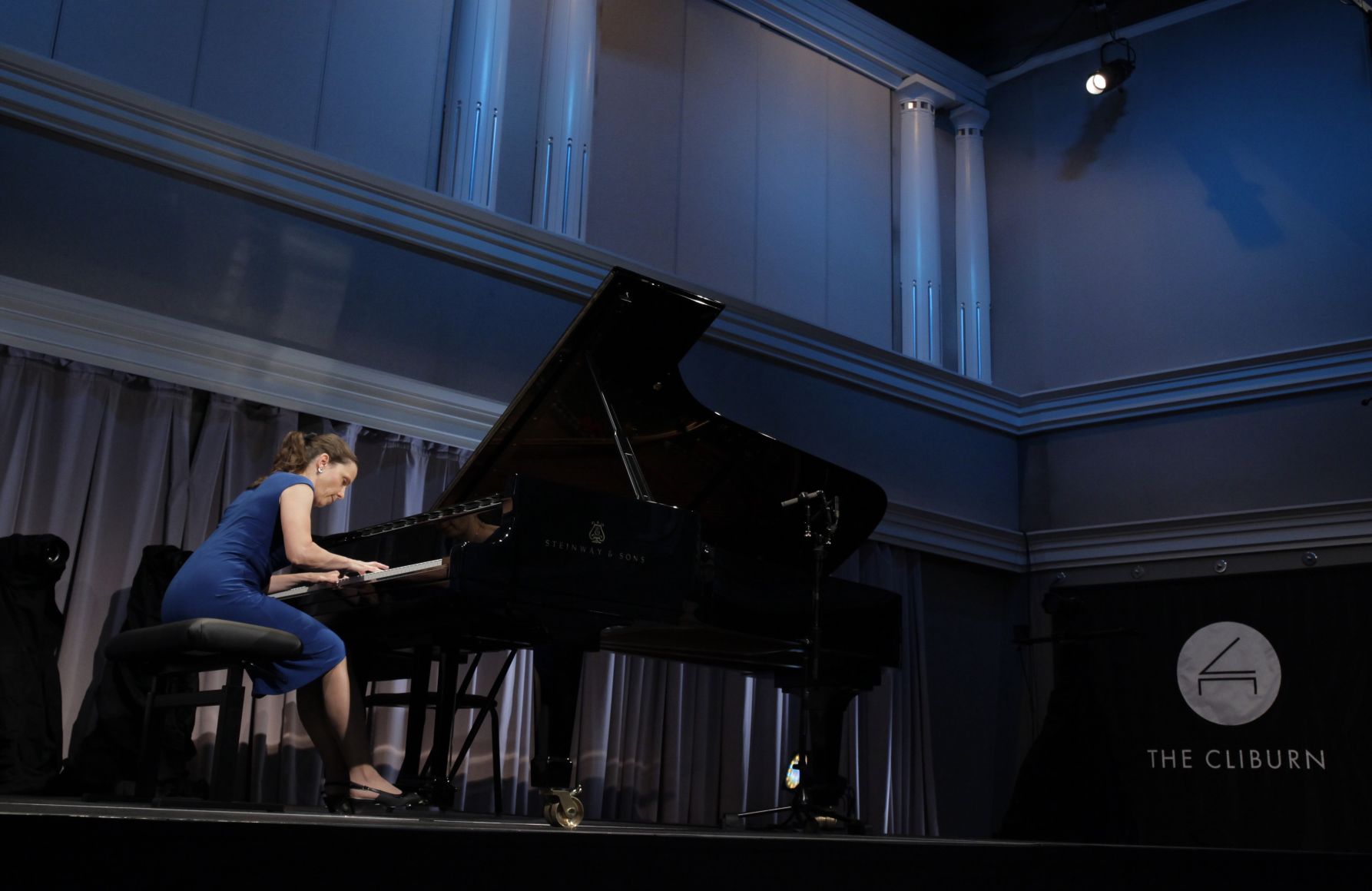 Forest woman competes in amateur piano competition