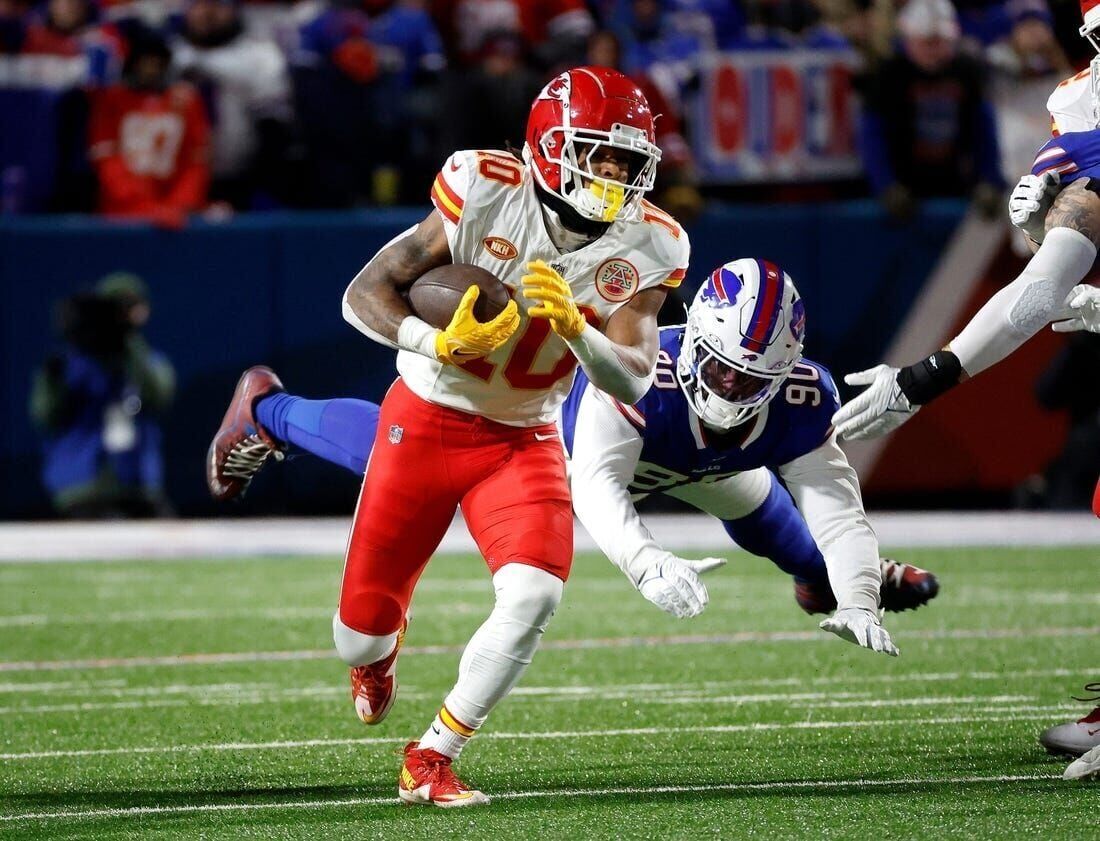 Chiefs RB Isiah Pacheco to play vs. Ravens