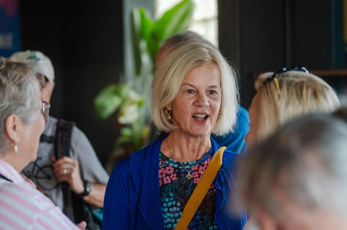 Beth Macy visits Lynchburg in campaign for Congress