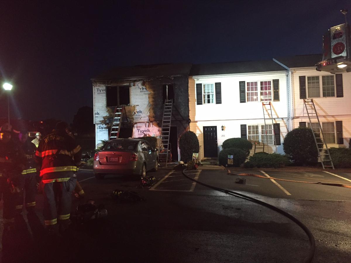 Update Two families displaced by fire at Forest townhomes Local News