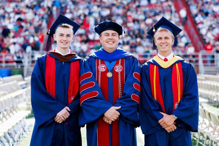Family Ties: Parents, children, siblings celebrate together as fellow members of the Class of 2026