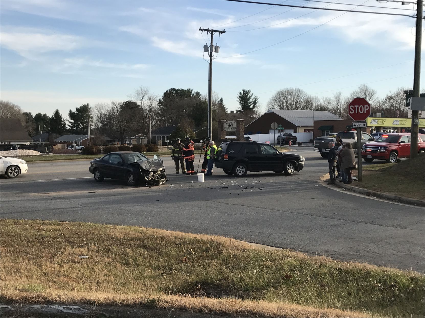 Forest Road Wreck Injures One