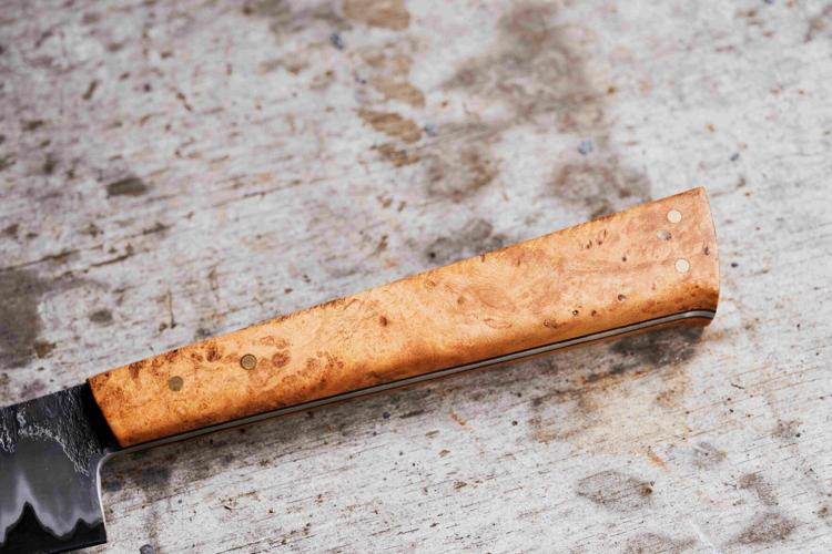 The Dustworks knife handle
