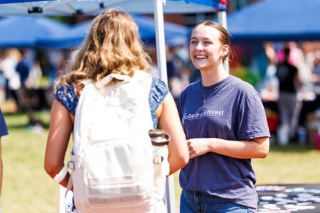 Students connect with neighboring churches on Local Church Emphasis Day