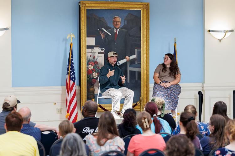 ‘Holy Hands’ digital creator Hayden Daum (’20) returns to Liberty to share his passion with students