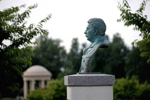 Stalin Bust Installed At D Day Memorial Stalin Bust Installed At D Day Memorial