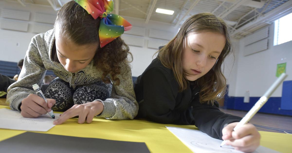 Yellow Branch Elementary School PTA provides art day for students