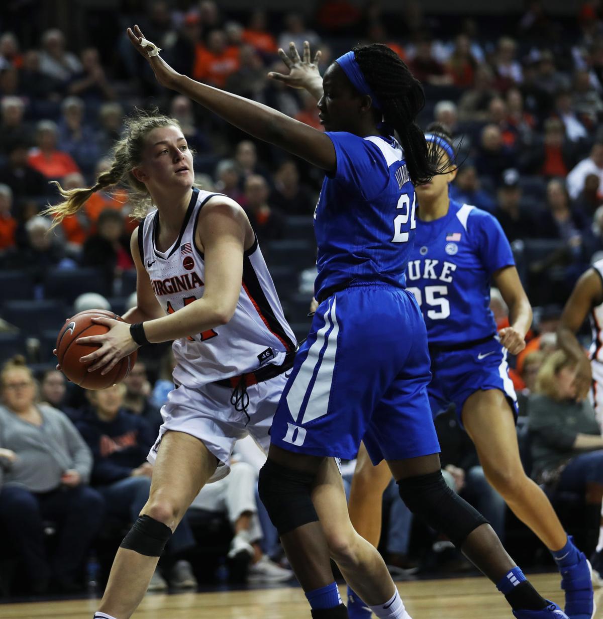Photos Virginia women's basketball team beats Duke Cavaliers