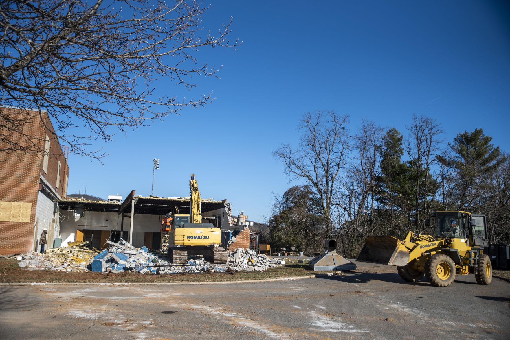 Rustburg Middle School demolition kicksoff to make way for new school