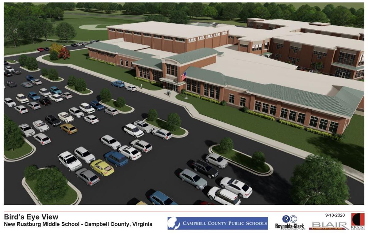 Rustburg Middle School project breaks ground