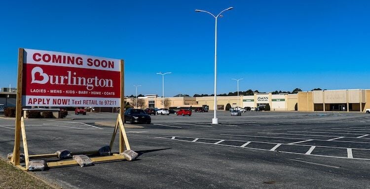 Burlington coat factory hot sale on park