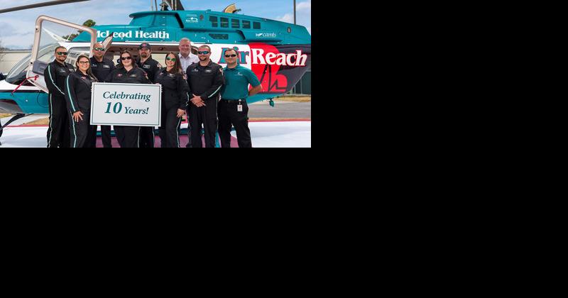 McLeod Air Reach celebrates 10 Years of caring for patients - Vimarsana News