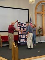 The Brunswick Quilters honor local veterans