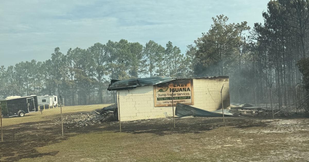 Quarry Road wildfire burns 500 acres outside Shallotte