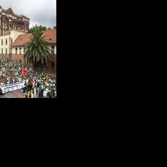 South Africans march for 'sovereignty' after US pressure