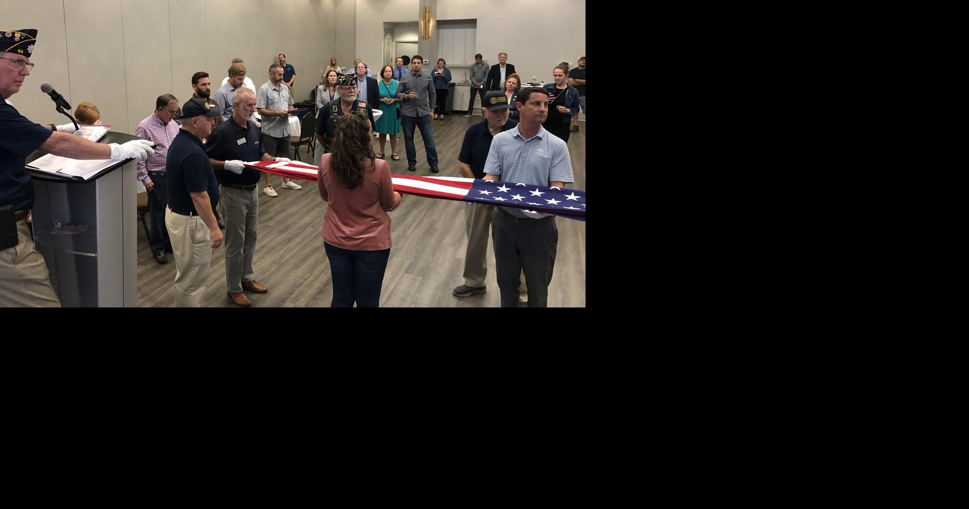 Flag-folding ceremony ‘13 Folds’ at Cape Fear Realtors | News ...
