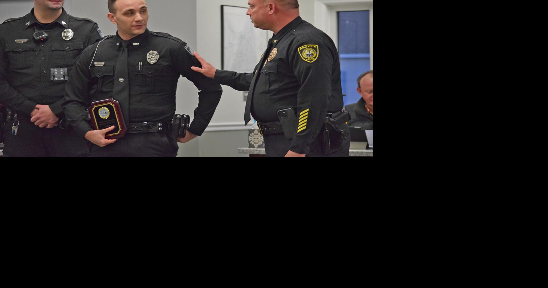 Whaley named Shallotte PD Officer of the Year | News | newsargus.com