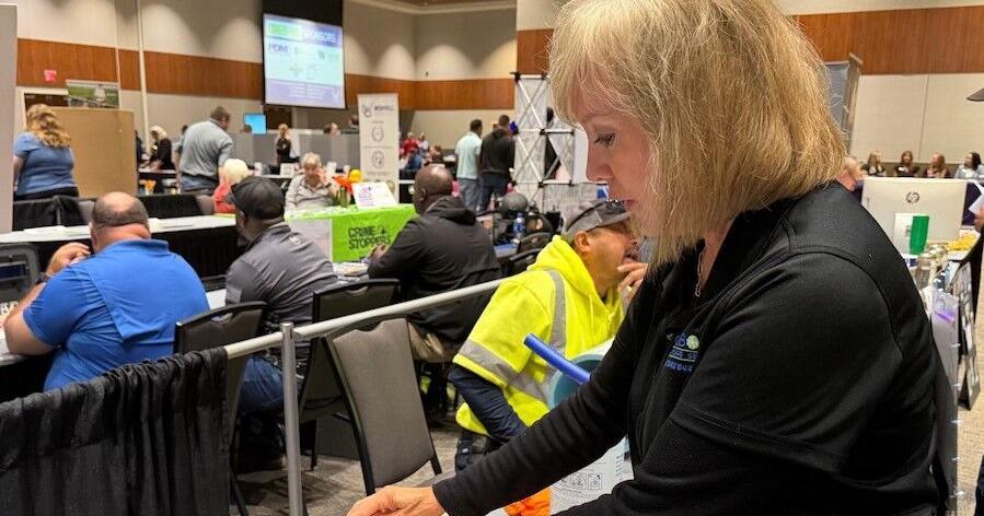 Students explore future jobs at career fair