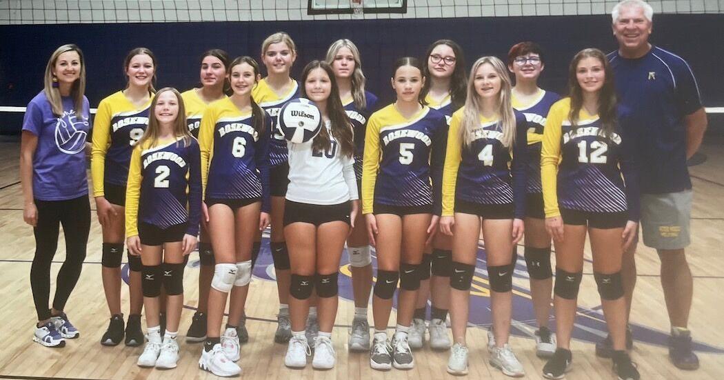 Rosewood Middle volleyball team wins championship | Sports | newsargus.com