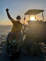 Sunset Beach man seeking changes to golf cart ban on strand