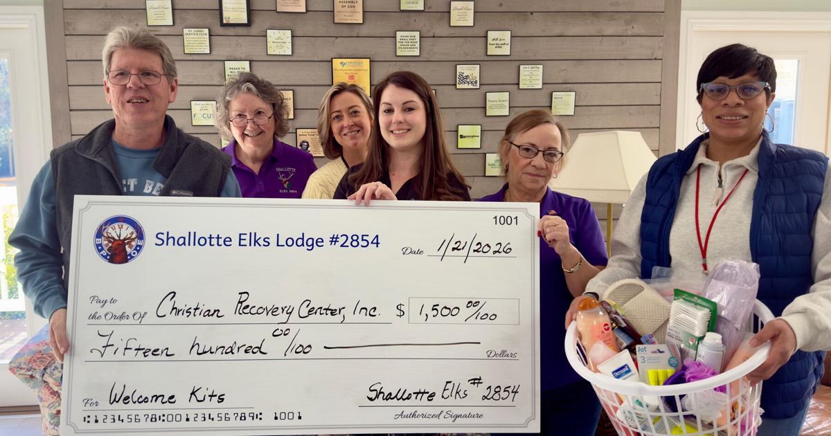 Vip Shilotthe Shallotte Elks donate to Rose House | News | newsargus.com