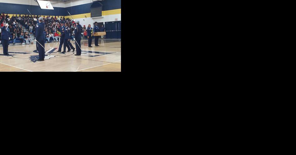 Eastern Wayne High Air Force JROTC honors veterans - Vimarsana News