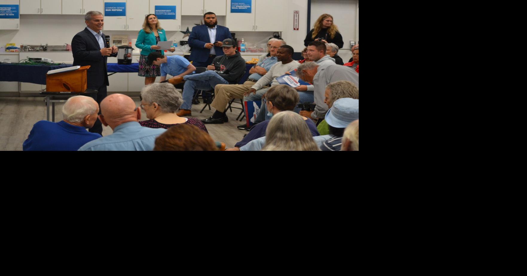 NC gubernatorial candidate campaigns in Brunswick County News