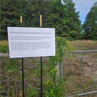 Request denied for concrete plant off Mt. Misery Road