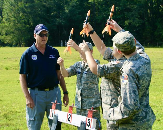 Brunswick County Composite Squadron Civil Air Patrol conducts rocket ...
