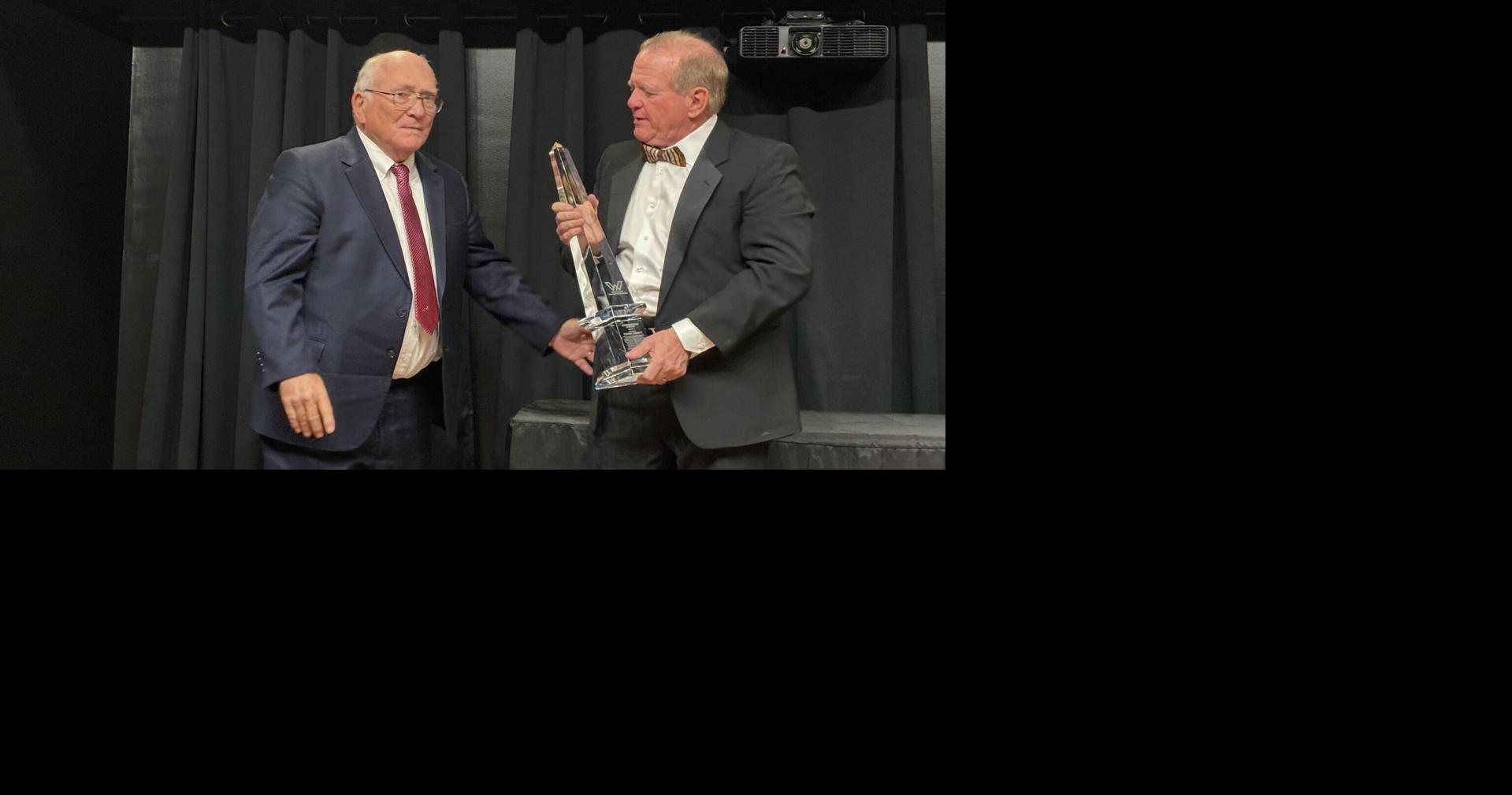 Tommy Jarrett honored with Cornerstone Award