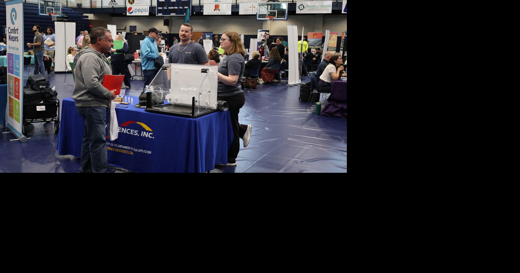 300 jobseekers connect with hiring employers at Brunswick Community College Job Fair