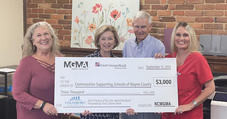 Goldsboro Pediatrics supports CSS reading programs | Local News ...